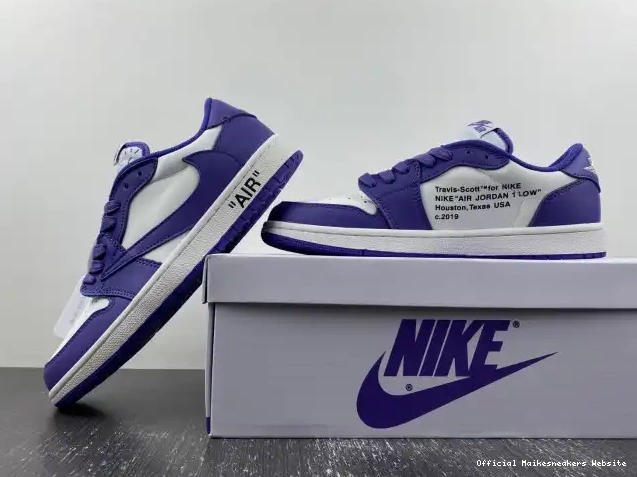 Official Maikesneakers DM7890-386 OFF-WHITE 1 JORDAN SCOTT TRAVIS CUSTOM X AIR X 0404